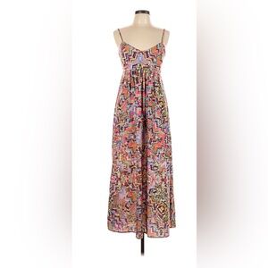 Felicity & Coco Vibrant Geometric Maxi Skirt